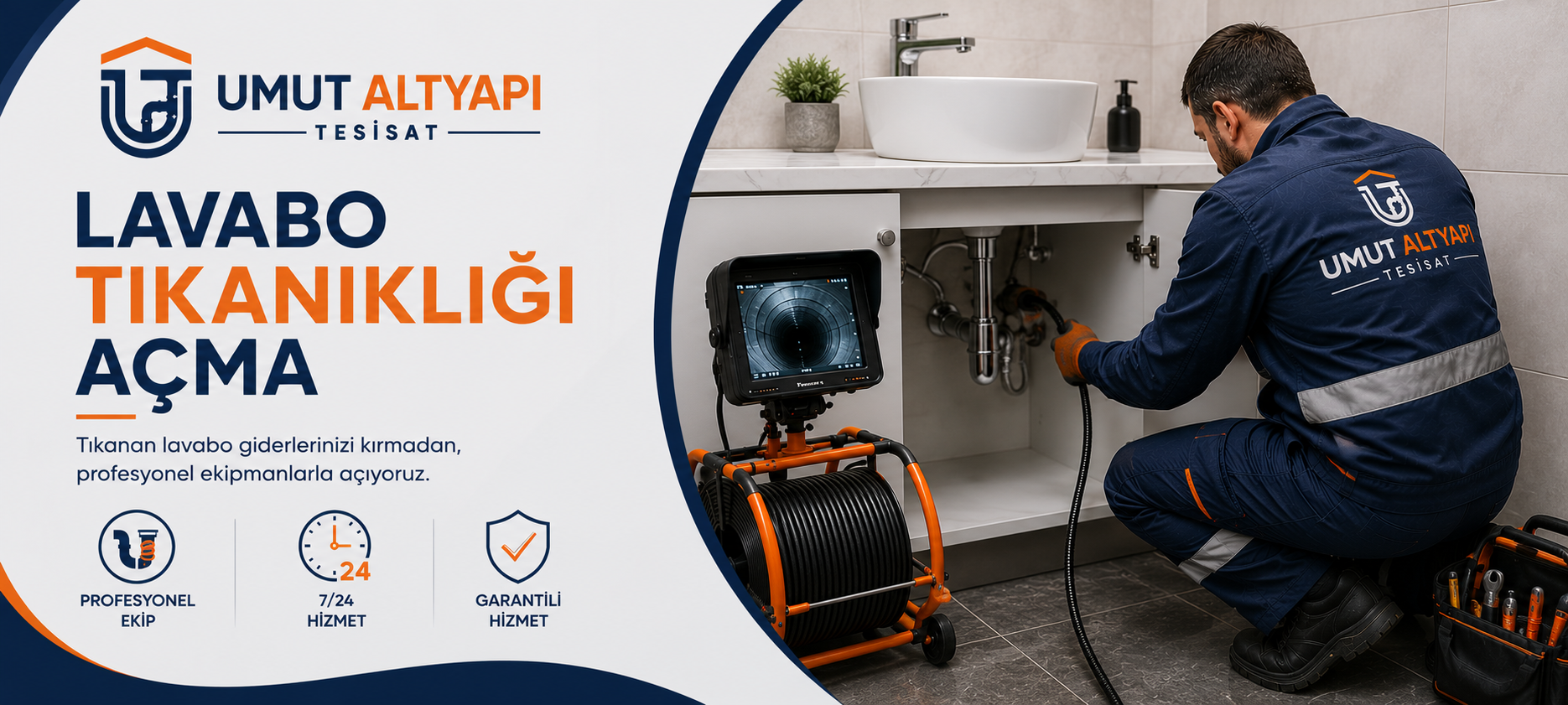 Lavabo Tıkanıklığı Açma